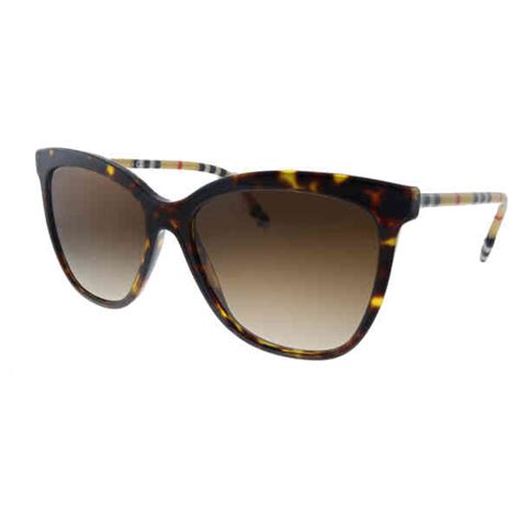 burberry be 4308 385413|BURBERRY Clare BE 4308 385413 Dark Havana Plastic Square .